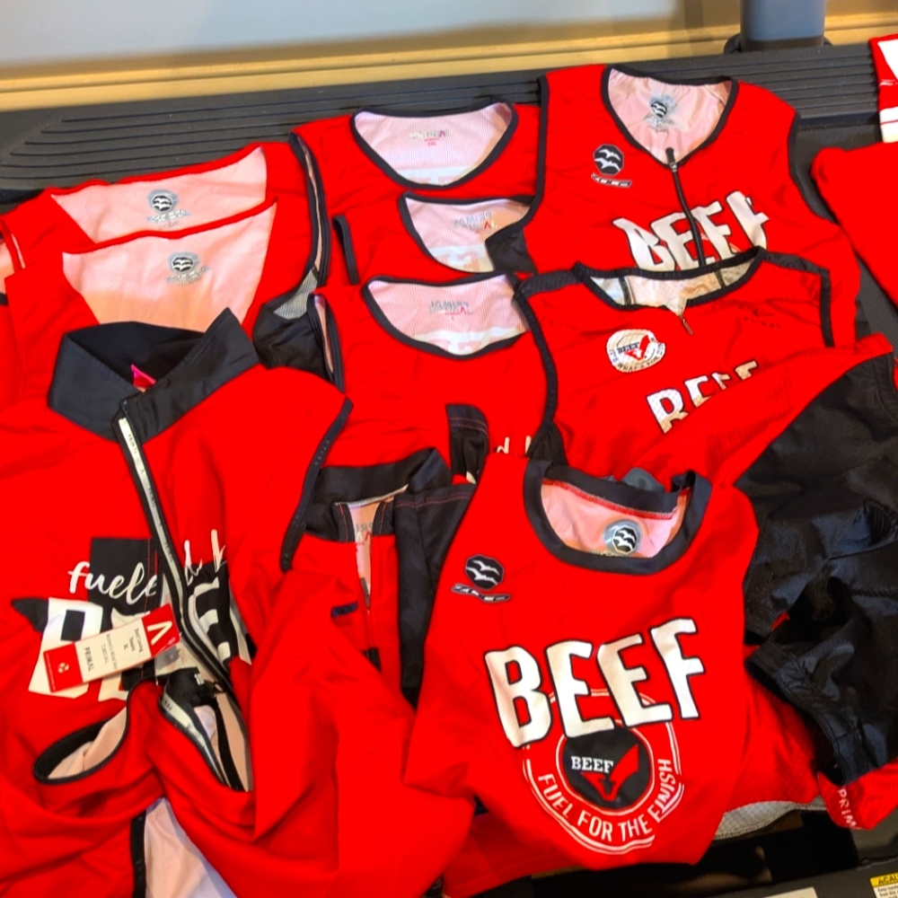 National Team Beef Classic  Endurance Jerseys and running tops, Multiple Sizes